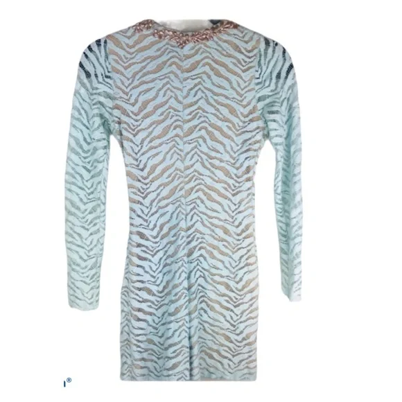 Baccio Couture hand painted romper  size S NWOT - Picture 5 of 9